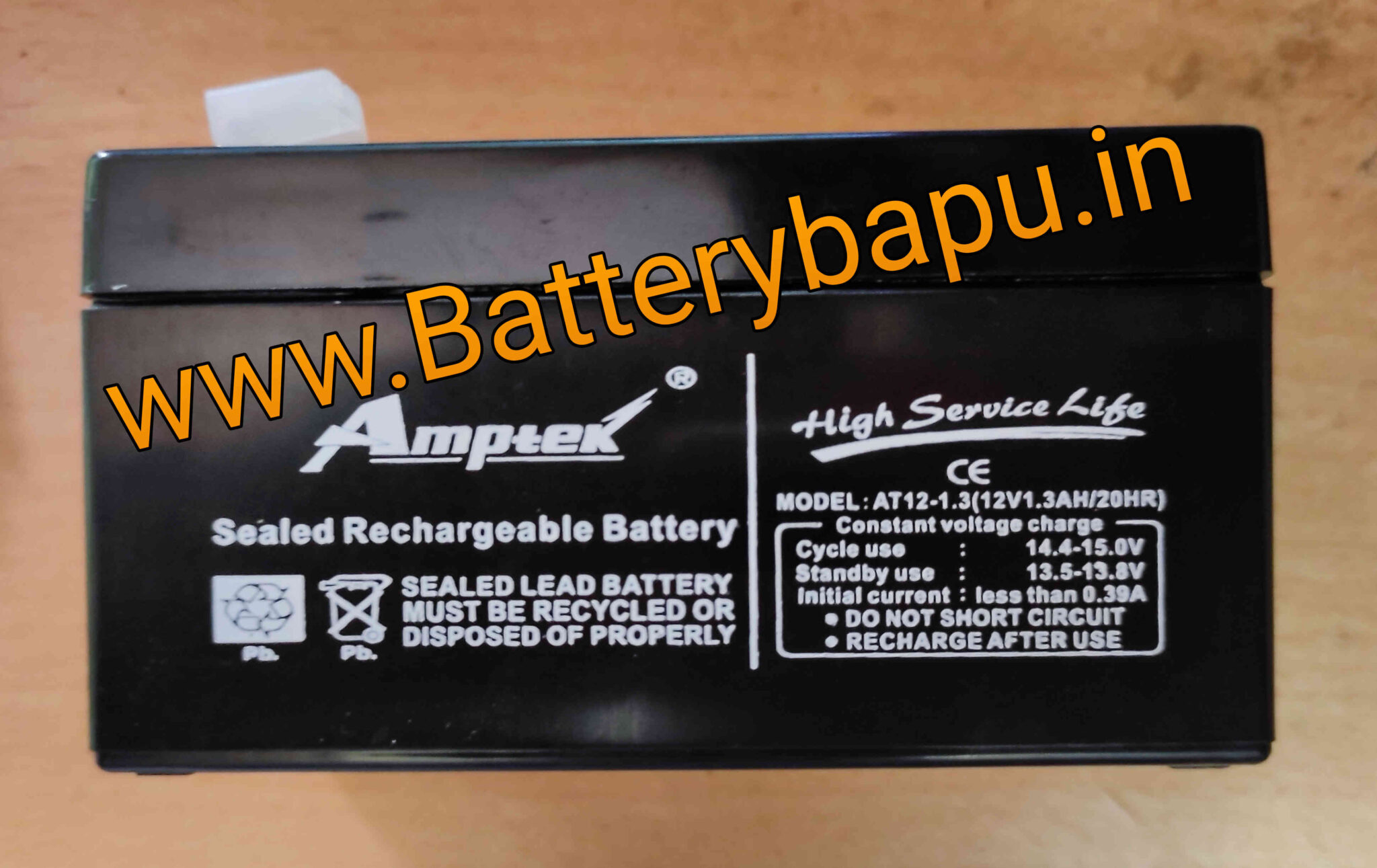 Amptek 12v/1.3ah Mercedes Benz Auxiliary Battery Battery Bapu